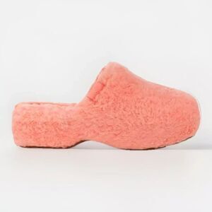 UGG Women's Fuzz Sugar Clog Slippers Shoes Size 7 - 1130950 - Starfish Pink Neon